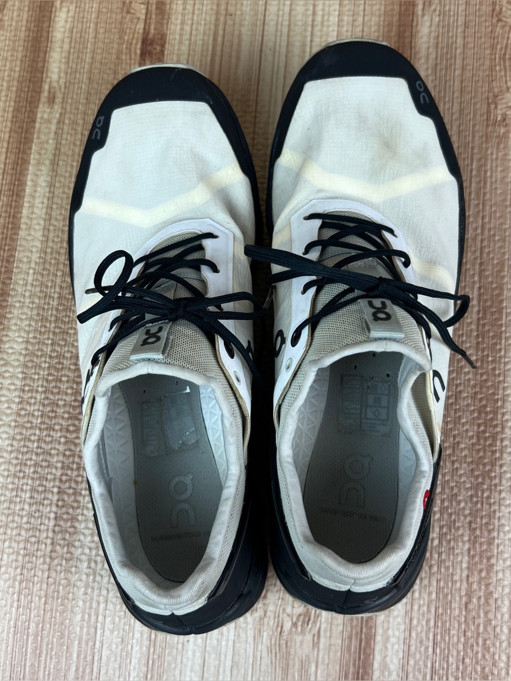 On Cloud Cloudventure Peak White Black Trail Running Shoes Womens 9.5 - Picture 10 of 12